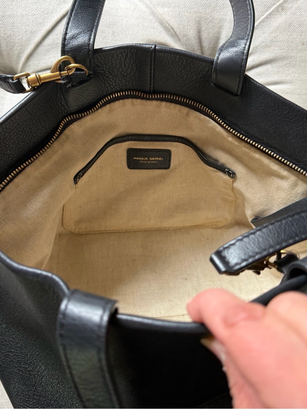 Mansur Gavriel Tulipano leather bag - Picture 5 of 5
